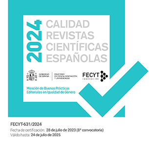 FECYT. Sello Calidad Revistas Científicas Españolas. 2024